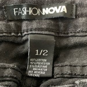 Black Denim Fashion Nova Jeans